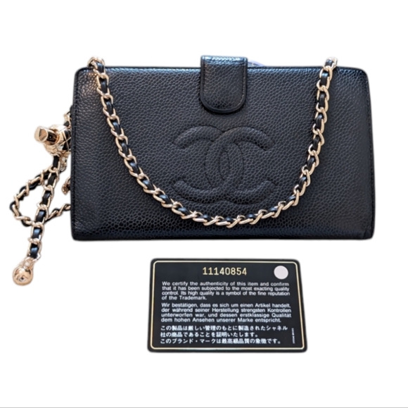✅Authentic CHANEL Caviar Wallet - Picture 5 of 13